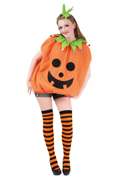 ハロウィン仮装はやっぱりパンプキン かわいいかぼちゃの着ぐるみ ハロウィンで使えるコスプレ衣装で人気の激安アイテム ショップはこちら